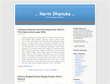 Tablet Screenshot of navindhanuka.com